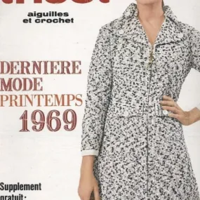 Vintage ans70. grande magazine « votre tricot « en format pdf.